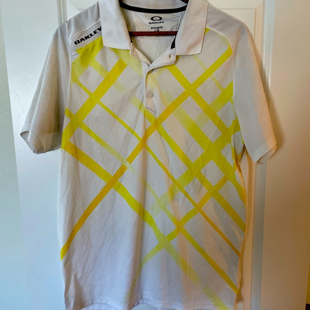 Oakley golf polo.